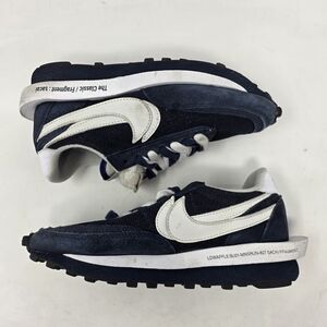 Nike LDV Waffle x Fragment Design x sacai Low Blackened Blue Men's 5.5 Women's 7